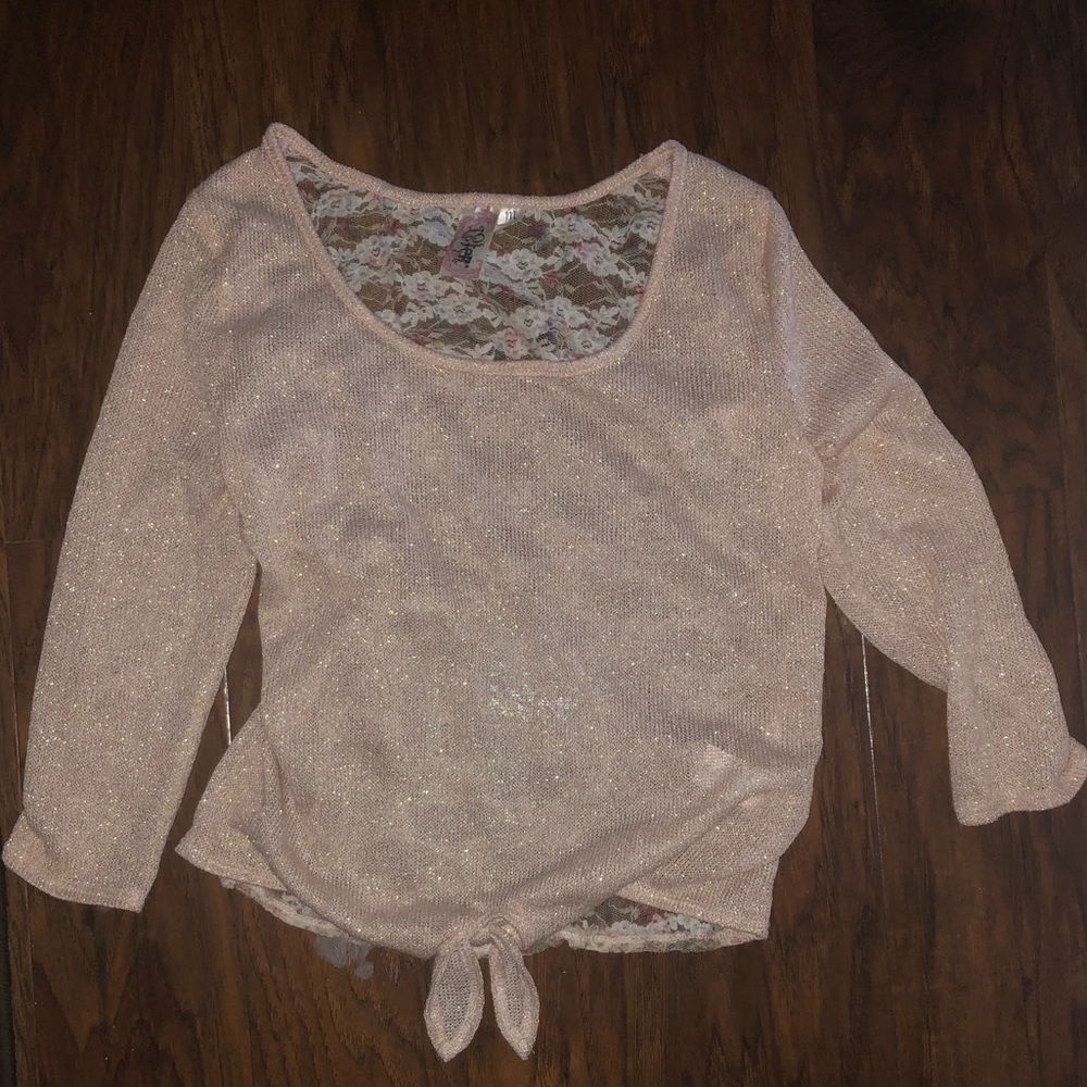 FLORAL LACE L8TER MEDIUM TOP